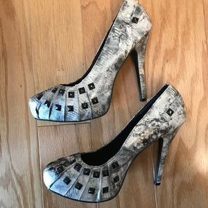 Studded Heels